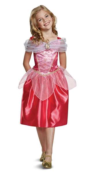 Disney Disfraz Princesa Aurora Classic Talla 5-6 Años Infantil