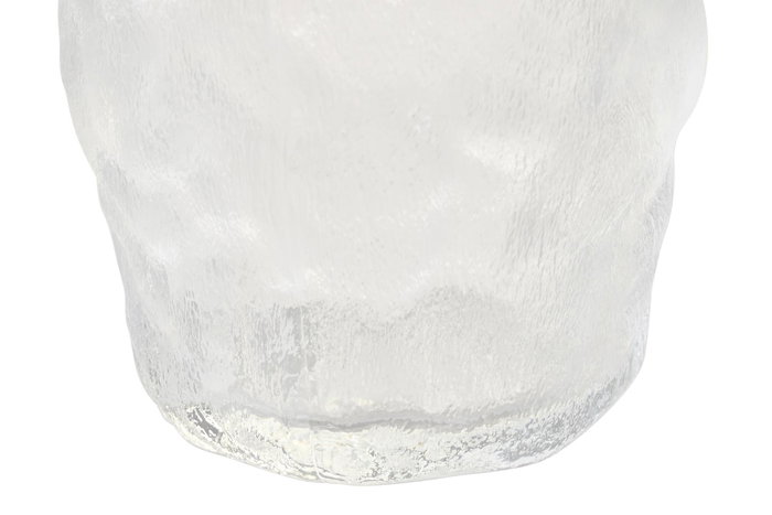 DKD Home Decor Vaso Basicos Cristal Transparente 9 x 9.5 x 9 cm Set de 6 Piezas 280ml Apto Microondas y Lavavajillas