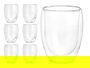 Vivalto Vaso de Borosilicato para Refresco 325 ml Transparente 8x8x11 cm (Set de 24)