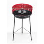 Barbacoa de Carbón con Patas Algon 32 x 33 x 55 cm (6 Unidades)