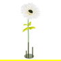 Flor Gerbera Blanco Artificial 60 X 60 X 150 cm