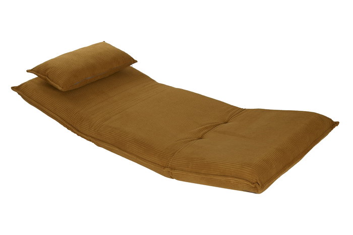 DKD Home Decor Sofá Cama Scandi Mostaza 85 x 70 x 83 cm