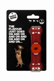 Tasty Bone Juguete para Cachorros Sabor Ternera