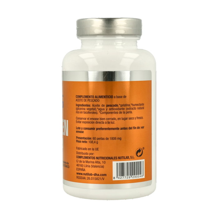 Nutilab DHA Origen NPD1 1000, 60 perlas Nutilab DHA Origen NPD1 1000, 60 perlas