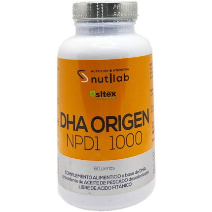 NUTILAB DHA ORIGEN NPD1 60 perlas