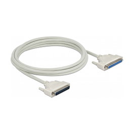 DeLOCK Cable Serie D-Sub 37 Macho a Hembra 3 m Beige