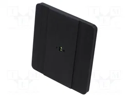 F&F Sensor de movimiento láser para montaje bajo enlucido, Antracita