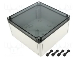 SPELSBERG TK PC 1818-9-TO Carcasa Universal de Policarbonato Gris
