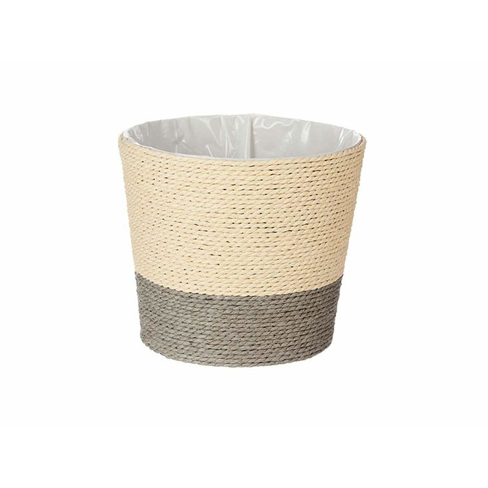 Macetero Ibergarden Gris Cuerda Plástico 19,5 x 16,5 x 19,5 cm (24 Unidades) Macetero Ibergarden Gris Cuerda Plástico 19,5 x 16,5 x 19,5 cm (24 Unidades)