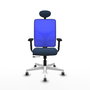 PIQUERAS Y CRESPO Silla de oficina Motilla Azul marino y Azul