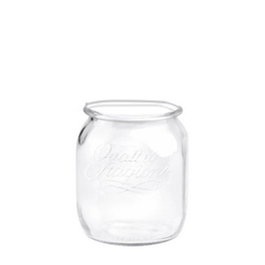 Bormioli Bote Quattro Stagioni sin Tapa, Vidrio, 25 cl, 93 mm de Alto x 86 mm de Diámetro (Set de 6)