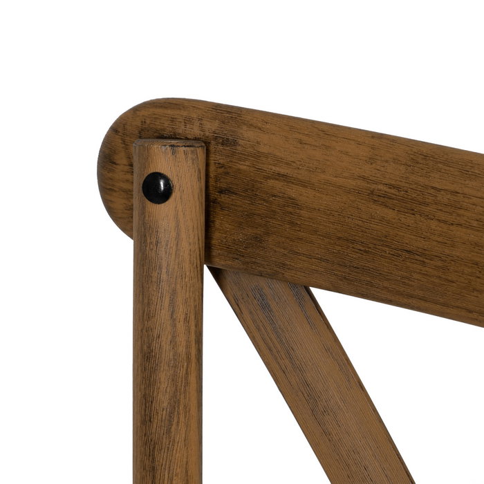 Silla Marrón Polipropileno Contract 50 X 41,50 X 89 cm (Set de 2)