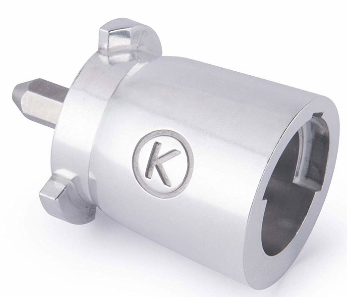 Kenwood KAT002ME Adaptador de BAR a TWIST en color plata
