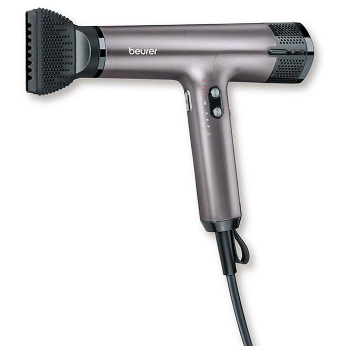 Beurer HC 100 Excellence Secador de Pelo 1700 W Gris y Violeta