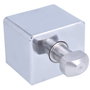 Amig Cerradura 670 A24542 para puertas enrollables, latón cromado, 60x50mm, 3 llaves