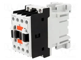 LOVATO ELECTRIC Contactor 3-polar 9A 24VDC BF