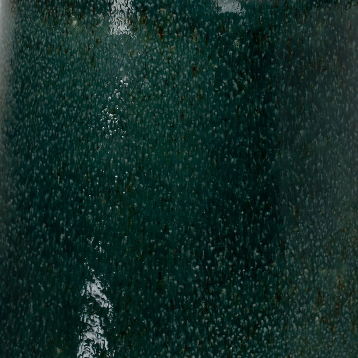 Centro Mesa Verde-Blanco Cerámica 33,30 X 33,30 X 23 cm