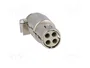 HARTING Conector HDC Hembra Han Modular Quintax de 4 pines