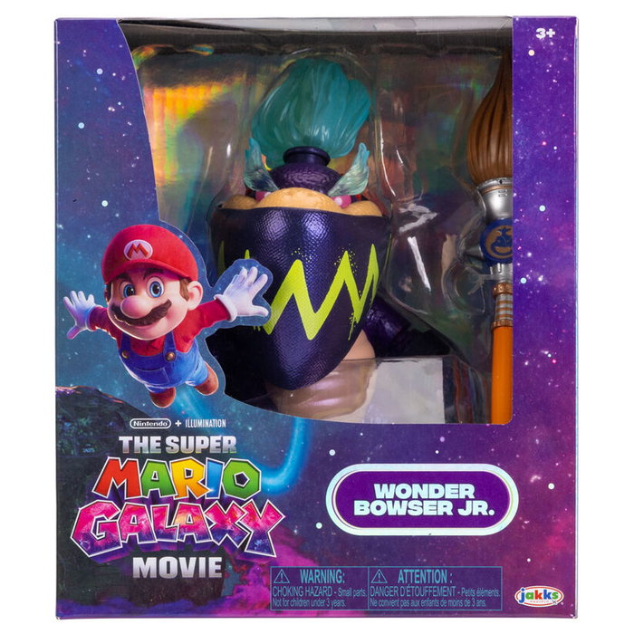Jakks Pacific Figura Wonder Bowser Jr. Super Mario Galaxy Movie 13 cm Jakks Pacific Figura Wonder Bowser Jr. Super Mario Galaxy Movie 13 cm