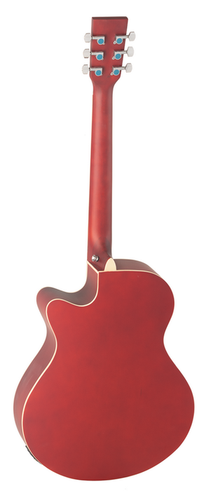 Guitarra Acústica Admira Indiana Roja Satinada