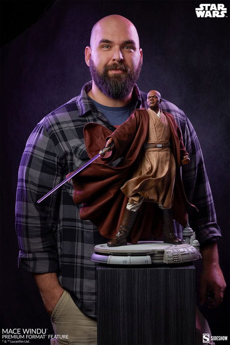 Star Wars Episode III Estatua Premium Format Mace Windu 53 cm