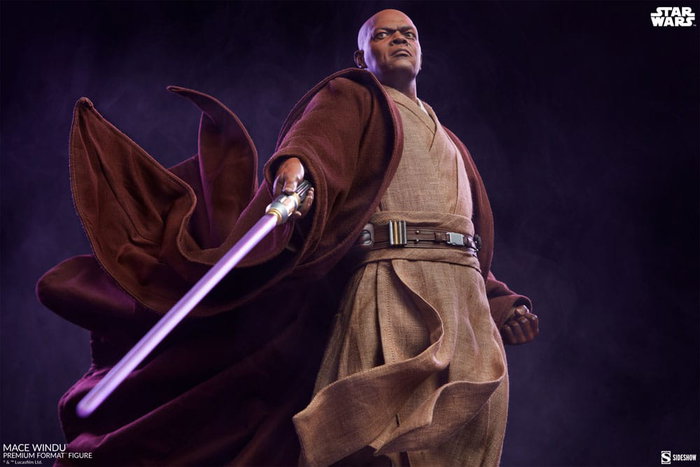 Star Wars Episode III Estatua Premium Format Mace Windu 53 cm