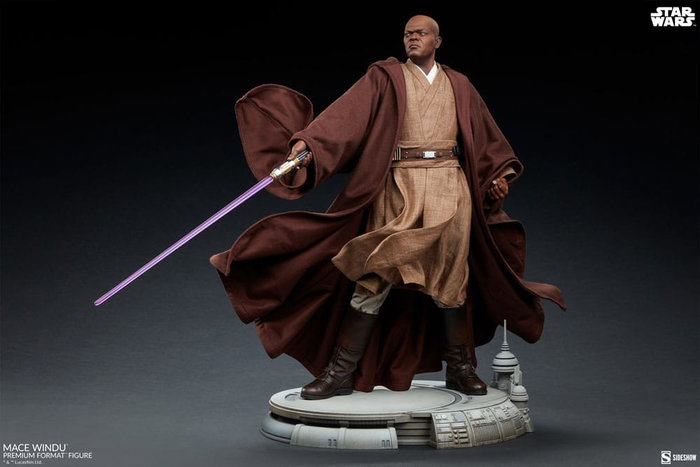 Star Wars Episode III Estatua Premium Format Mace Windu 53 cm