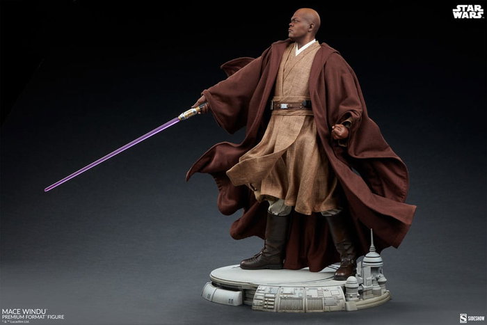 Star Wars Episode III Estatua Premium Format Mace Windu 53 cm