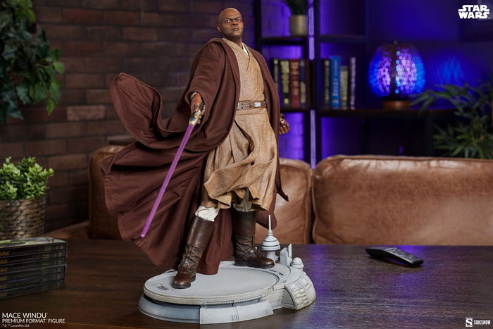 Star Wars Episode III Estatua Premium Format Mace Windu 53 cm