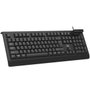 EWENT EW3286 Teclado USB con Lector de Tarjetas Inteligentes Negro