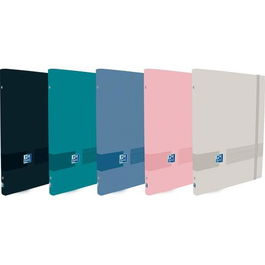 Oxford Clasificador 12 Posiciones 25 mm Cierre C-Goma T-Extradura A4+ C-Surtidos