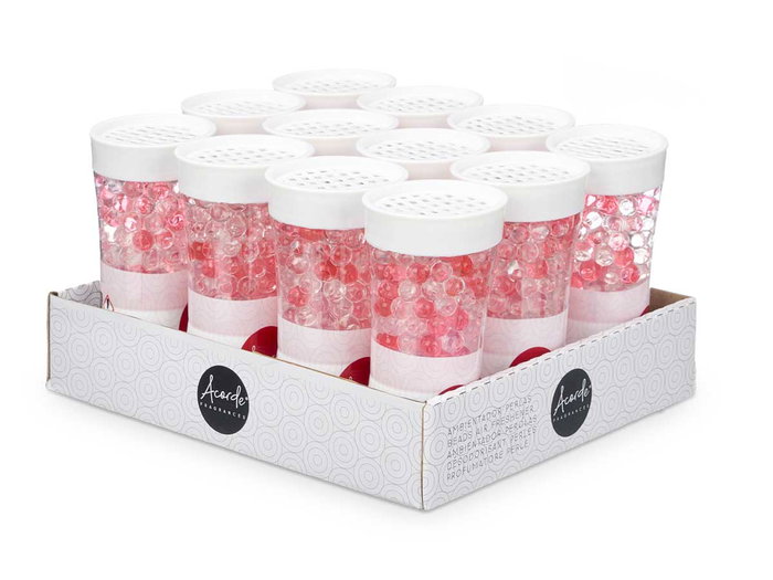 Acorde Ambientador Bola Gel 150g Frutos Rojos 8x6.2x14.8 cm (Set de 12)
