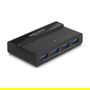 DeLOCK Conmutador USB 5 Gbps Switch 4 x Dispositivo y 2 x Host, 5 Gbit/s, Negro, 54 x 92 x 19 mm