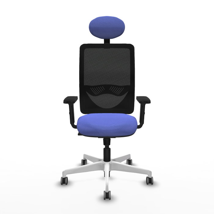 PIQUERAS Y CRESPO Silla de oficina Zulema Azul claro y Negro PIQUERAS Y CRESPO Silla de oficina Zulema Azul claro y Negro