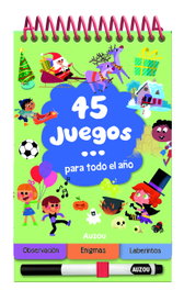 AUZOU EDITIONS, 45 juegos para todo el año - VV.AA.