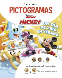 CLIPER Mickey Mouse Funhouse. Leo con pictogramas. Un día de frío en verano