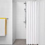 Exma Cortina de baño Basic blanca 180 x 180 cm