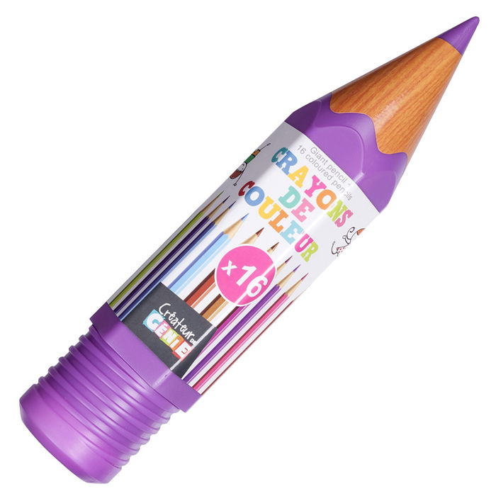 Createur de Genie Estuche con 16 Lápices de Colores Surtidos