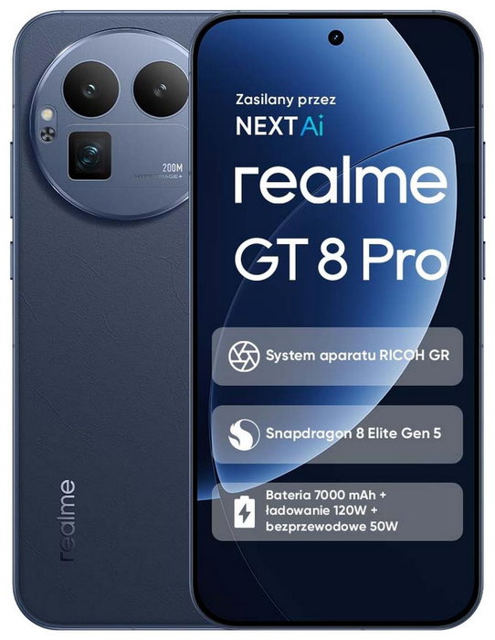 Realme GT 8 Pro 5G, 16 GB RAM, 512 GB, Azul Urban Blue