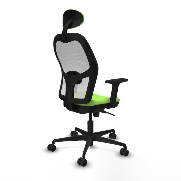 PIQUERAS Y CRESPO Silla de oficina Jorquera, Tela Pistacho y Malla Blanca PIQUERAS Y CRESPO Silla de oficina Jorquera, Tela Pistacho y Malla Blanca