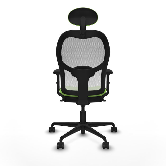 PIQUERAS Y CRESPO Silla de oficina Jorquera, Tela Pistacho y Malla Blanca PIQUERAS Y CRESPO Silla de oficina Jorquera, Tela Pistacho y Malla Blanca