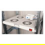 EQUIP Módulo de ventilador EZF-4-G para armarios de servidor 19", 4 ventiladores, RAL7035 Gris Claro