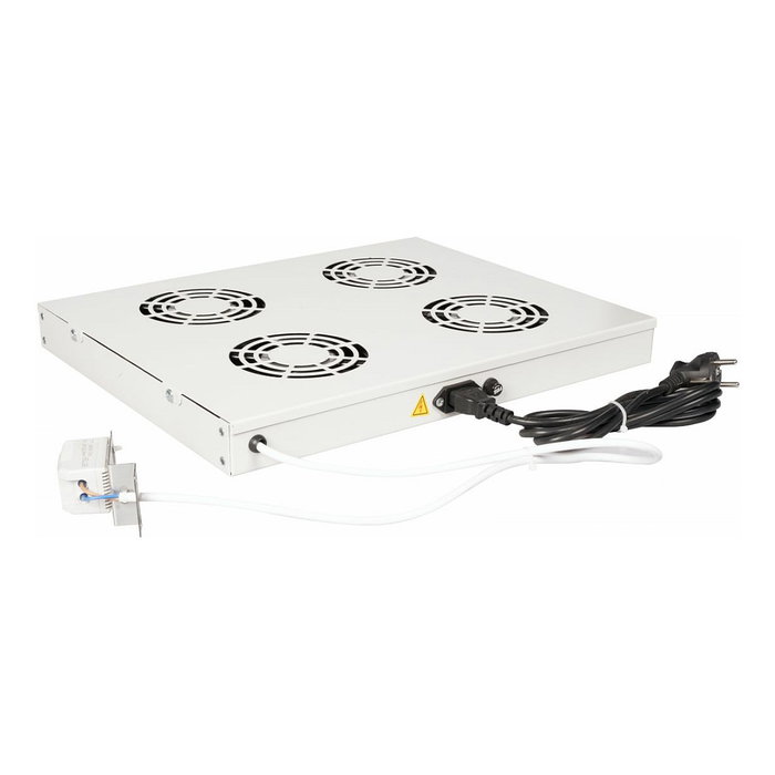 EQUIP EZF-4-G Módulo de 4 ventiladores para rack de 19 pulgadas