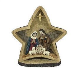 DKD Home Decor Nacimiento Navidad Tradicional Multicolor 15 x 16.5 x 5 cm