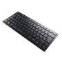 Cherry KW 9200 MINI Teclado Inalámbrico y Alámbrico USB+RF+Bluetooth 5.0 - 75% Compacto - Recargable via USB-C - Teclas SX Scissor Switch - Diseño AZERTY Belga - Negro