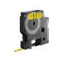Dymo Cinta D1 Negro sobre amarillo 6mm x 7m