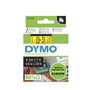 Dymo Cinta D1 Negro sobre amarillo 6mm x 7m