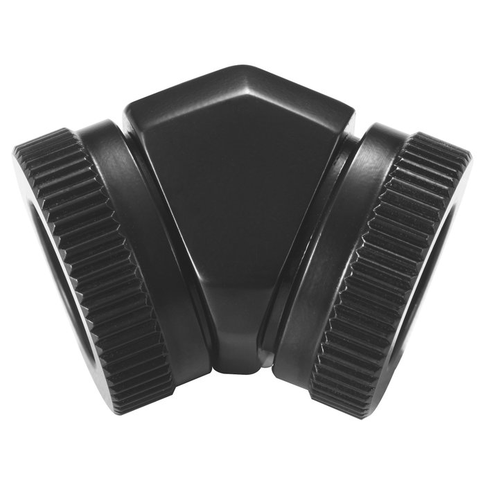 Phanteks Glacier Adaptador 45 Grados 12mm OD a 12mm OD Hardtube, Negro Phanteks Glacier Adaptador 45 Grados 12mm OD a 12mm OD Hardtube, Negro