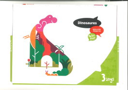 BAULA, Carpeta de l'alumne Dinosaures 3 anys - Ho has vist? - Infantil
