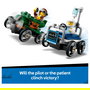 LEGO 60459 City Avi3n vs. Cama de Hospital, Juego de Construcci3n, 70 Piezas, 5+ Anos